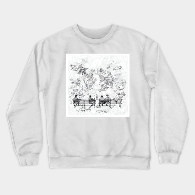 Other fish Crewneck Sweatshirt by maxwellillustration